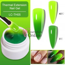 Gel Termic UV / LED LILYCUTE Thermal pentru unghii de 8g Cod LC-TH005 Yellow-Green